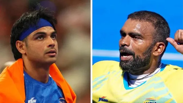 paris-olympics-2024-how-neeraj-chopras-grand-gesture-led-to-pr-sreejesh-being-named-indias-coflag-bearer-in-closing-ceremony